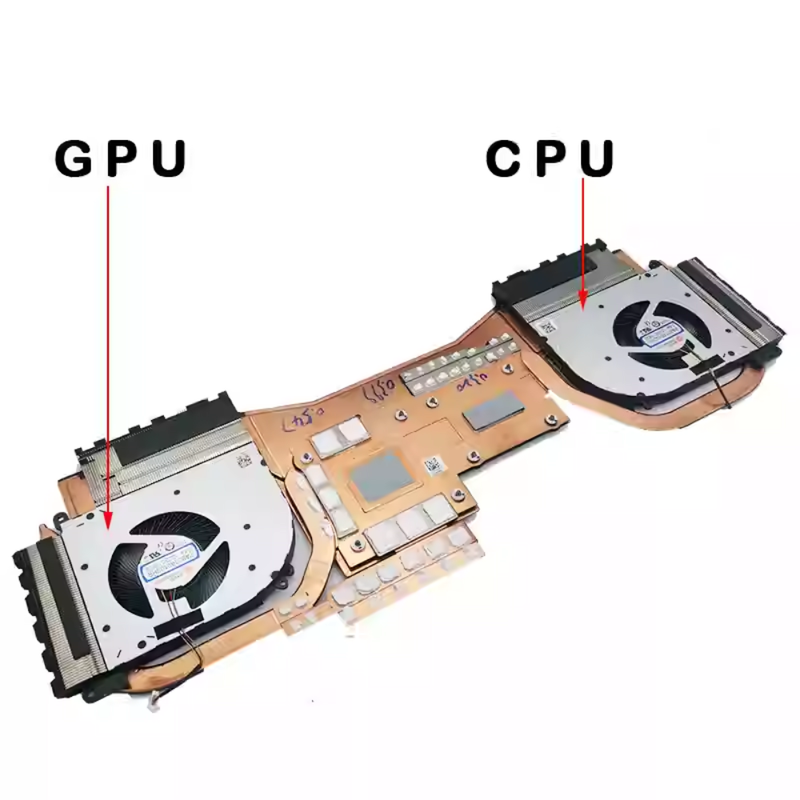 Load image into Gallery viewer, MSI Stealth 18 AI Studio A1VHG-011RU Series - Laptop CPU &amp; GPU Cooling Fan Cooler With Heatsink
