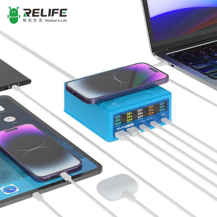 Chargez l&#39;image dans la visionneuse de la galerie, [RL-304R]RELIFE 260W Multi-port GaN Charger - Polar Tech Australia
