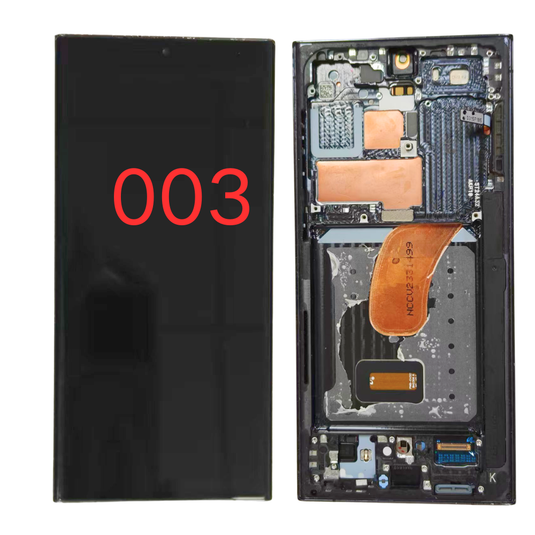 [Grade B][With Frame] Samsung Galaxy S23 Ultra (SM-S918) OLED LCD Touch Digitizer Screen Assembly - Polar Tech Australia