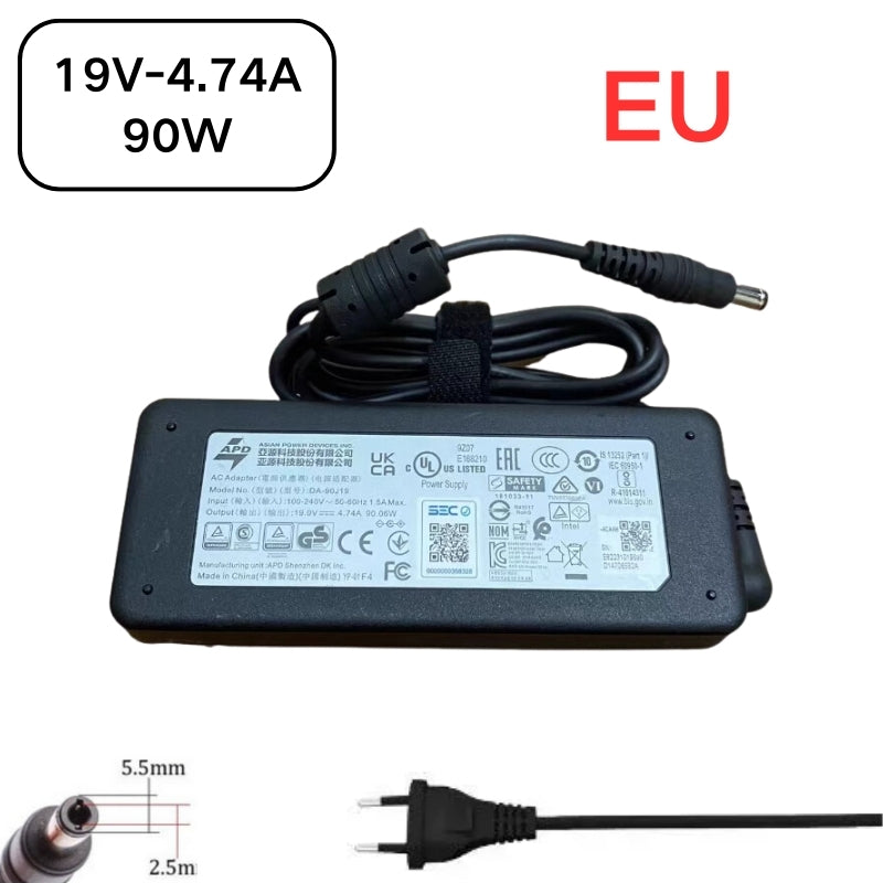 Load image into Gallery viewer, [19V-4.74A/90W][5.5x2.5] Gigabyte Q1432A Laptop AC Power Supply Adapter Charger - Polar Tech Australia
