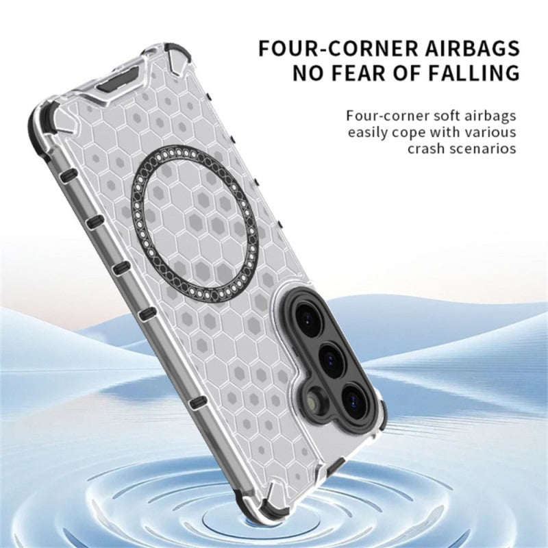 Cargue la imagen en el visor de la galería, Samsung Galaxy S26 / S26 Plus / S26 Ultra - Honeycomb Magnetic Protective Case
