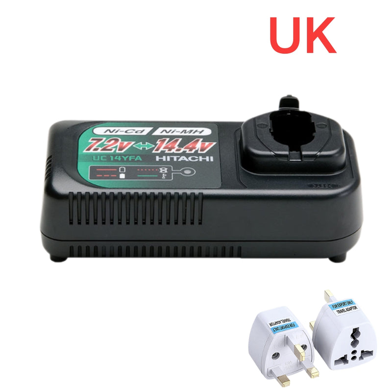 Cargue la imagen en el visor de la galería, [UC 14YFA][7.2V~14.4V-2.6A] Genuine Original Hitachi / Hikoki Fast Charger Electrical Tool Li-ion Battery - Replacement Charger - Polar Tech Australia
