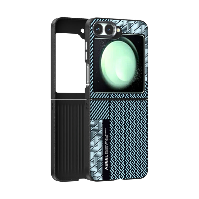 Chargez l&#39;image dans la visionneuse de la galerie, Samsung Galaxy Z Flip 6 (SM-F741)  - Carbon Fiber Series 6D Micro Relief MagSafe Phone Case - Polar Tech Australia

