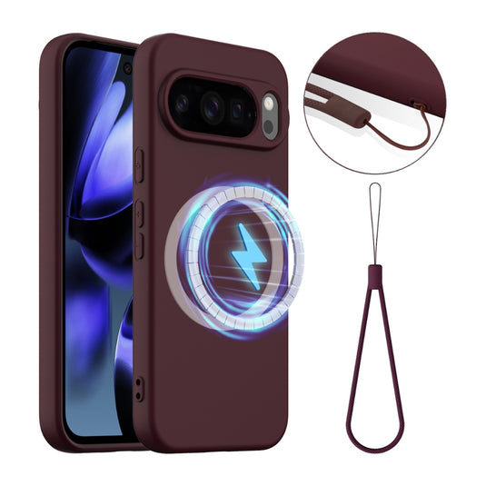Google Pixel 11 Pro XL - Shockproof Silicone Magsafe Phone Case