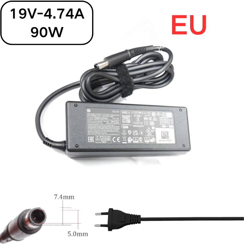 Load image into Gallery viewer, [19V-4.74A/90W][7.4x5.0] HP HP All-in-One 24 PC 24-cb / Desktop 27-cb / ProDesk 600 G6 Desktop Mini PC Series - Laptop AC Power Supply Adapter Charger
