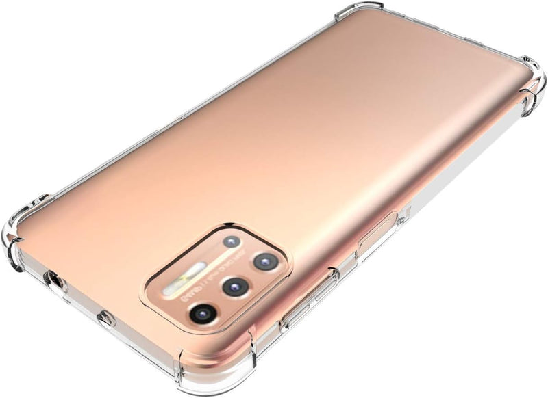 Cargue la imagen en el visor de la galería, Motorola Moto G9 Plus - AirPillow Cushion Transparent Soft Clear TPU Four Corners Protective Case - Polar Tech Australia
