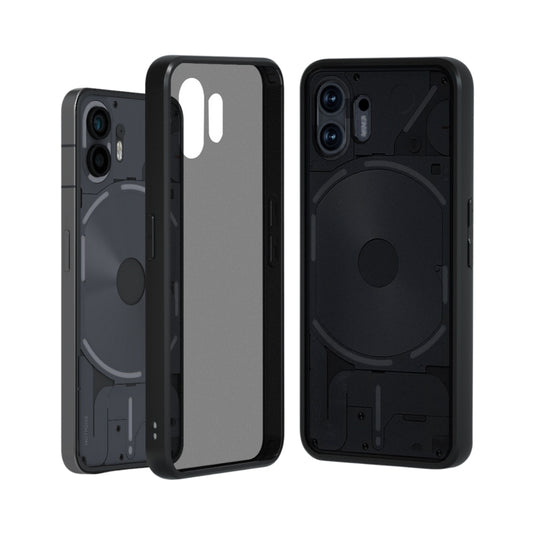 Transparent Case Tech Nothing Phone (2) - IBMRS Camouflage Shockproof Transparent Matte Phone ...