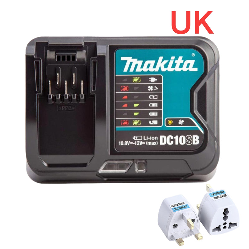 Cargue la imagen en el visor de la galería, [DC10SB][10.8V~12V-5.0A] Genuine Original Makita Fast Charger Electrical Tool Li-ion Battery - Replacement Charger - Polar Tech Australia

