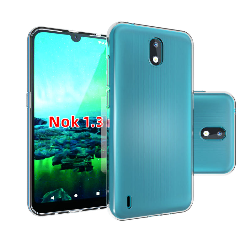 Chargez l&#39;image dans la visionneuse de la galerie, Nokia 1.3 - AirPillow Cushion Transparent Soft Clear TPU Four Corners Protective Case - Polar Tech Australia
