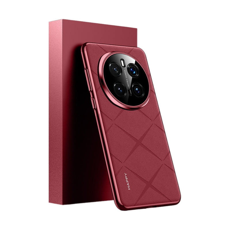 Load image into Gallery viewer, Honor Magic7 Pro (PTP-N49, PTP-AN10) - Plain Leather PC Phone Case
