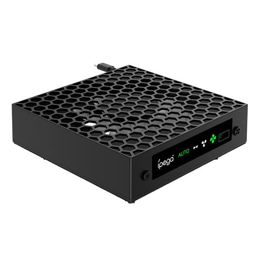 Xbox Series X Upper Top Cooling Fan With RGB Lighting & Headphone Hook Stand