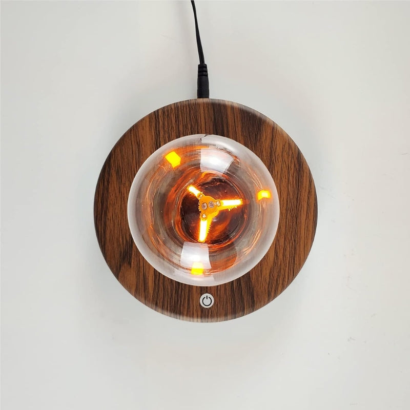 Cargue la imagen en el visor de la galería, Levitating Bulb Lamp Magnetic Floating LED Light Desk Lamp Table lamp Night Light, 360 Degree Automatic Rotating Light for Unique Gifts Gaming Room Home Office Decor
