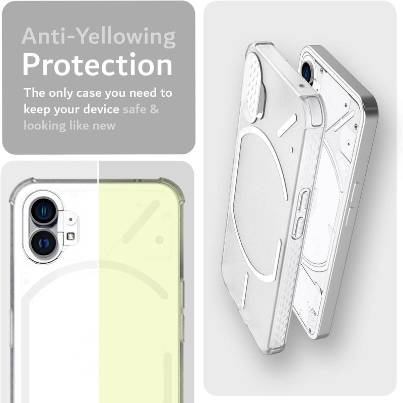 Load image into Gallery viewer, Nothing Phone 1 - AirPillow Cushion Transparent Soft Clear TPU Four Corners Protective Case - Polar Tech Australia
