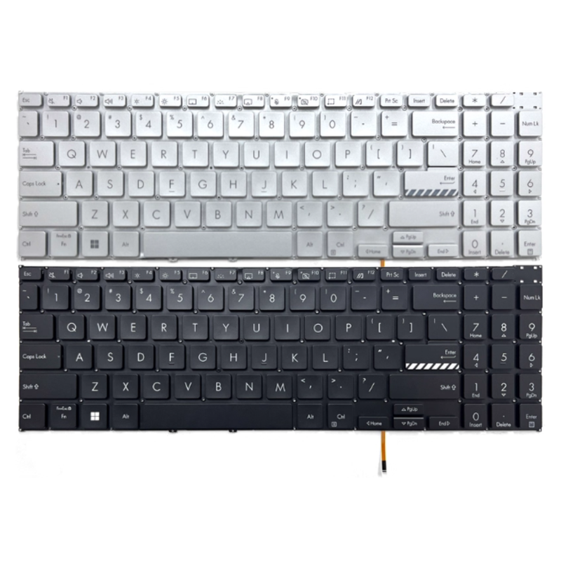 Cargue la imagen en el visor de la galería, ASUS Vivobook Pro 16 K6502 K6502ZC K6502ZE / K6602Z Series - Laptop Keyboard With Backlit US Layout
