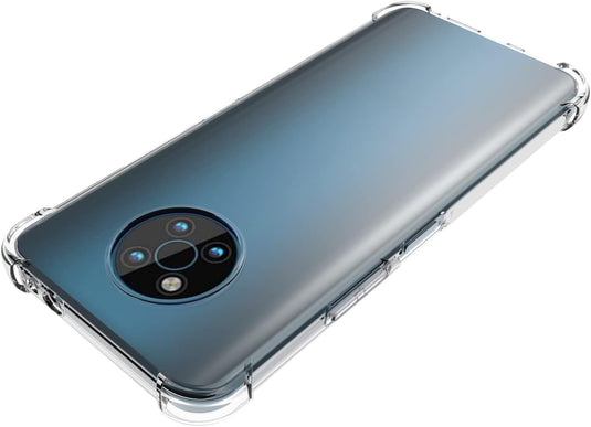 Nokia G50 5G - AirPillow Cushion Transparent Soft Clear TPU Four Corners Protective Case - Polar Tech Australia