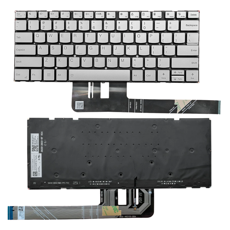 Chargez l'image dans la visionneuse de la galerie, Lenovo Yoga Pro 7 14IAH10 Series - Laptop Keyboard With Backlit US English Layout - Polar Tech Australia
