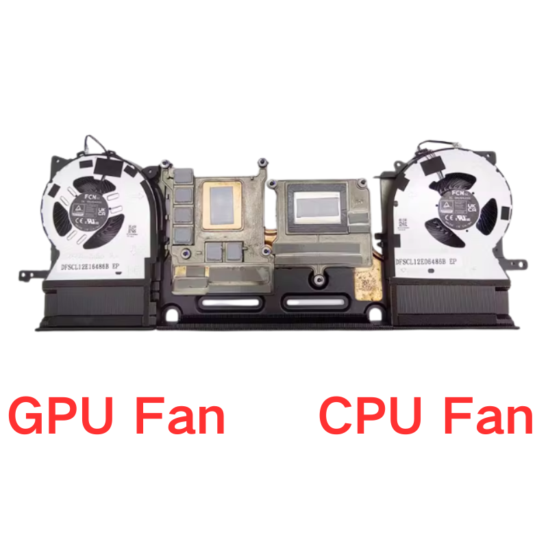 Load image into Gallery viewer, Lenovo Legion Pro 7 16IAX10H 83F5 Series - Laptop CPU &amp; GPU Cooling Fan Cooler With Heatsink - Polar Tech Australia
