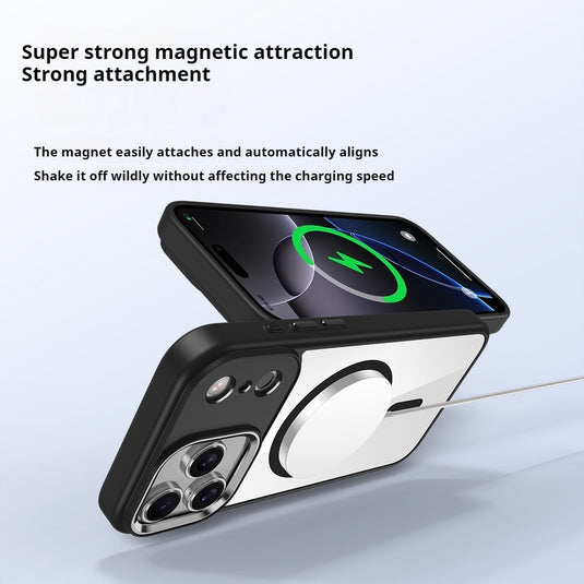 Apple iPhone 17 Air - Transparent Anti-Drop Magnetic Protective Case