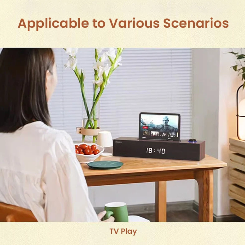 Chargez l'image dans la visionneuse de la galerie, [SPA3809][Phone Stand] Philips Speaker Bluetooth 5.3 USB Dual Connection Methods Strip Shape - Polar Tech Australia
