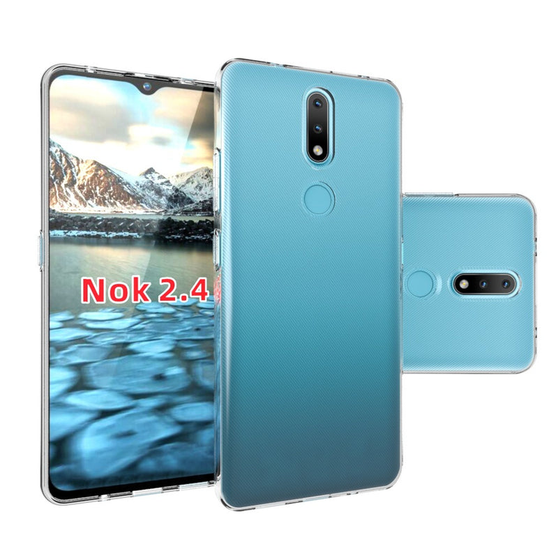 Chargez l&#39;image dans la visionneuse de la galerie, Nokia 2.4 - AirPillow Cushion Transparent Soft Clear TPU Four Corners Protective Case - Polar Tech Australia
