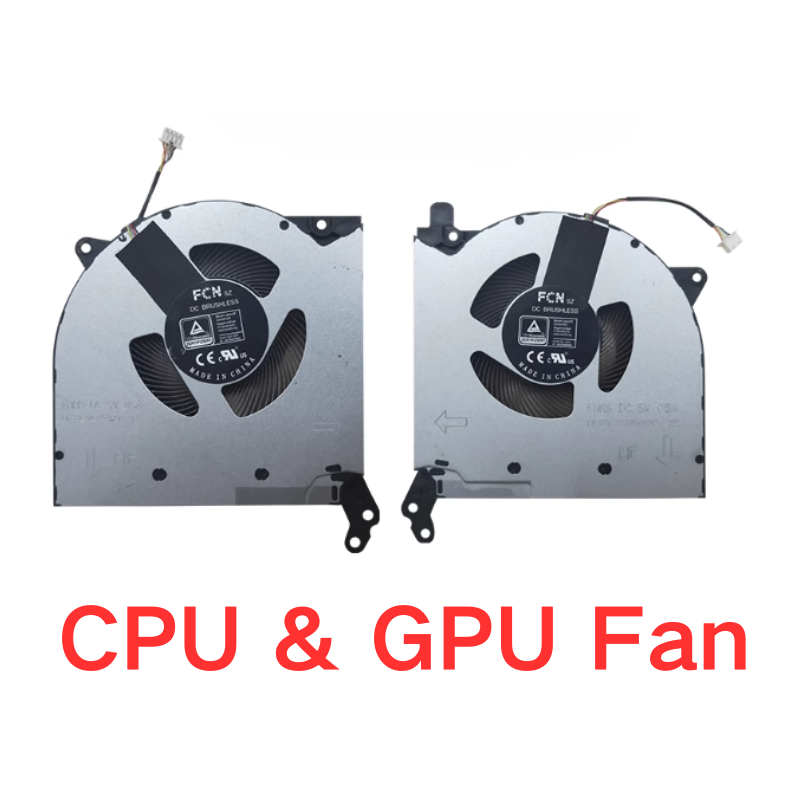 Chargez l&#39;image dans la visionneuse de la galerie, Lenovo Legion 5-15ITH6H 82JH Series - Laptop CPU &amp; GPU Cooling Fan With Heatsink Cooler
