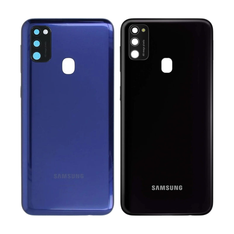 Load image into Gallery viewer, [With Camera Lens] Samsung Galaxy M21 (SM-M215) - Back Rear Cover Glass Cover Panel
