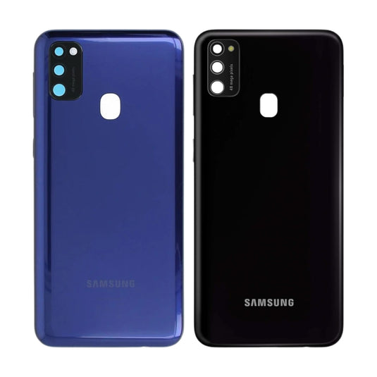 [With Camera Lens] Samsung Galaxy M21 (SM-M215) - Back Rear Cover Glass Cover Panel
