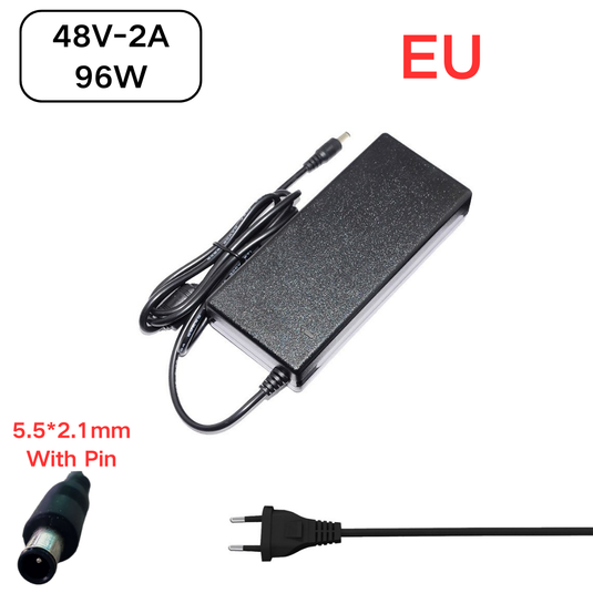 [48V-1.5A~2A][5.5*2.1mm With Central Pin] OEM Swann NVR8-7300 7400 7285 Series - Power Supply Adapter Wall Charger - Polar Tech Australia