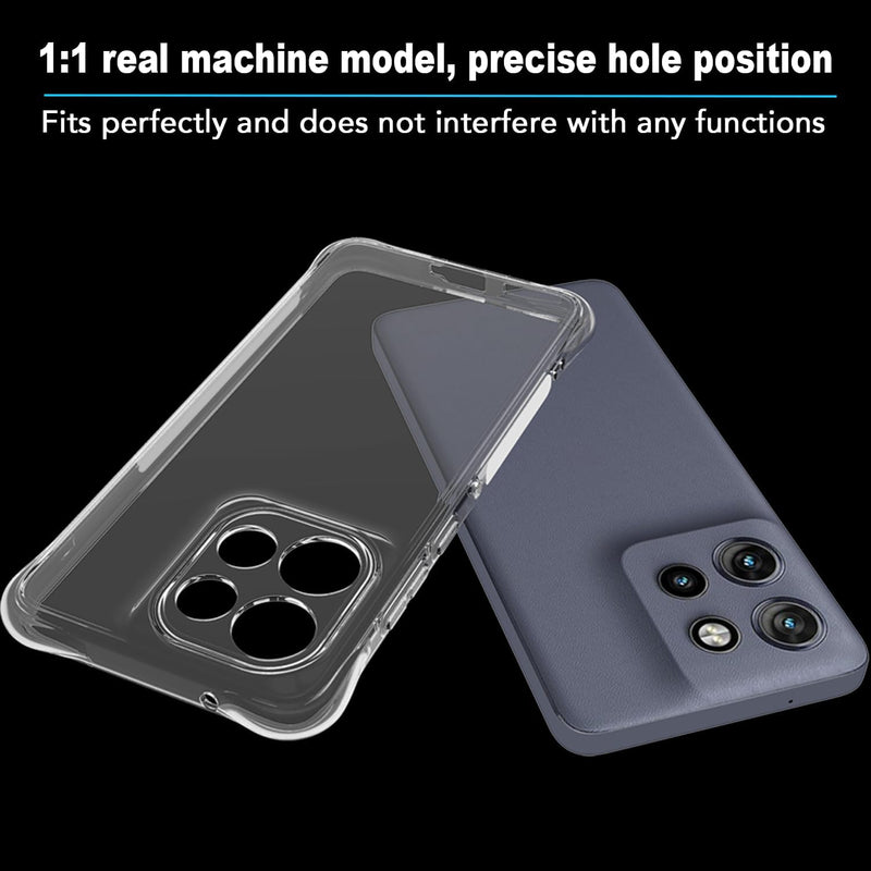 Chargez l&#39;image dans la visionneuse de la galerie, Motorola Moto Edge 50 Neo/S50/ThinkPhone 25 - AirPillow Cushion Transparent Soft Clear TPU Four Corners Protective Case - Polar Tech Australia
