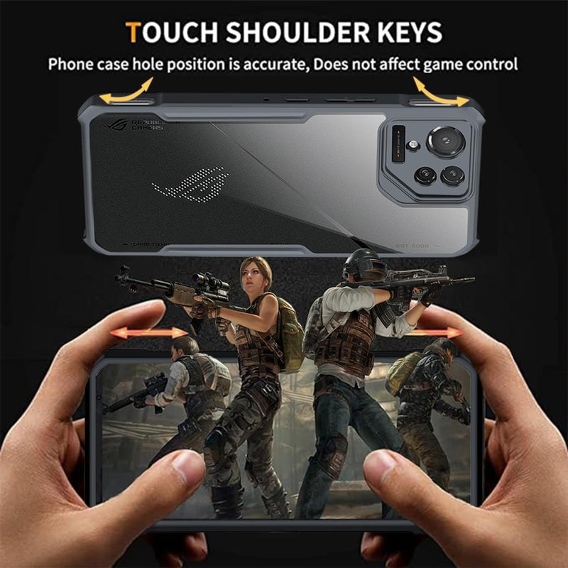 Chargez l&#39;image dans la visionneuse de la galerie, Asus ROG Phone 9 FE - Shield Shockproof TPU+PC Clear Rugged Heavy Duty Case - Polar Tech Australia
