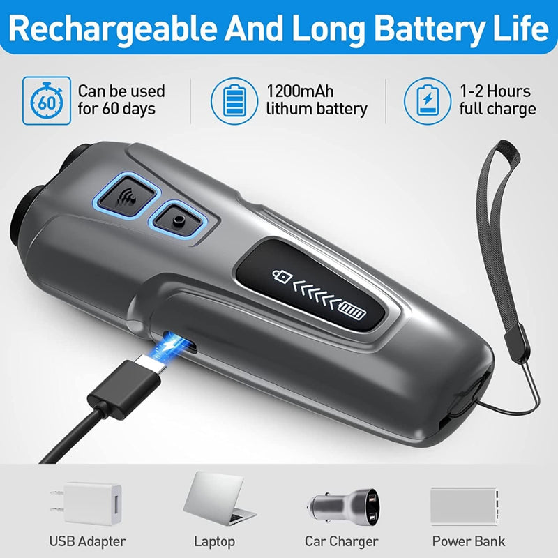 Chargez l'image dans la visionneuse de la galerie, PAPANI Handheld LED Ultrasonic Dog Training Anti-Bark Device Type-c Charging Port - Polar Tech Australia
