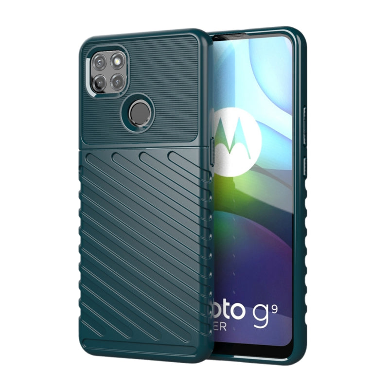 Load image into Gallery viewer, Motorola Moto G9 / G9 Play - Thunder Series Twill Texture Thickened Anti-fall Protection TPU Case - Polar Tech Australia

