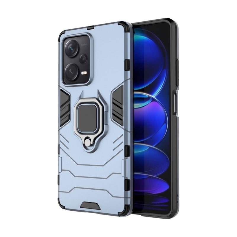 Load image into Gallery viewer, Xiaomi Redmi Note 12 Pro Plus - Heavy Duty Armor Case With Ring Holder Stand - Polar Tech Australia

