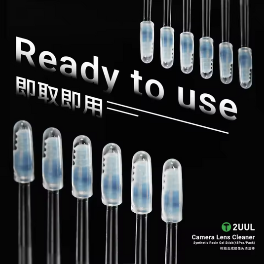 (48Pcs/Pack) 2UUL Camera Lens Cleaner / Synth Resin Gel Stick Mobile Camera cleaner / Mobile camera repair tools