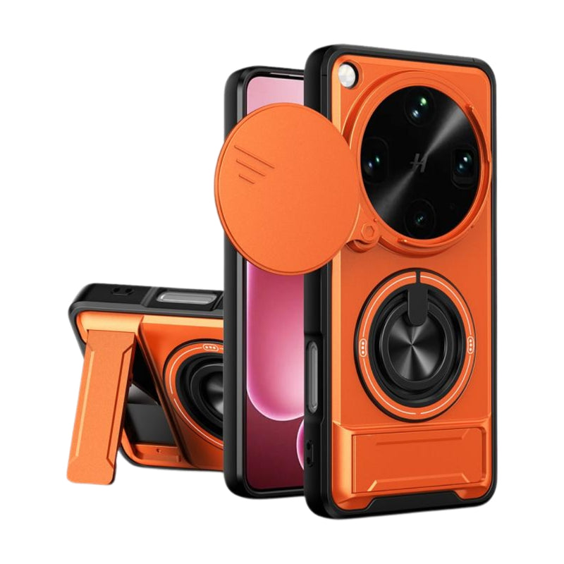 Load image into Gallery viewer, OPPO Find X9 Ultra - Sliding Window Multifunctional Magnetic Shockproof Phone Case - Polar Tech Australia
