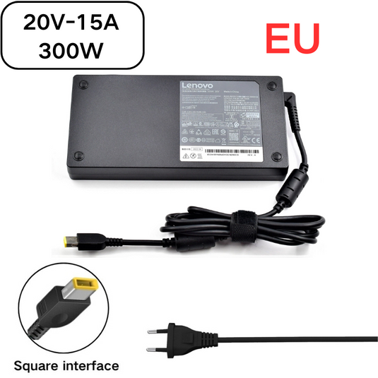 [20V-15A/300W][Yellow Square] Lenovo Legion 7 Gaming Laptop AC Power Supply Adapter Charger - Polar Tech Australia