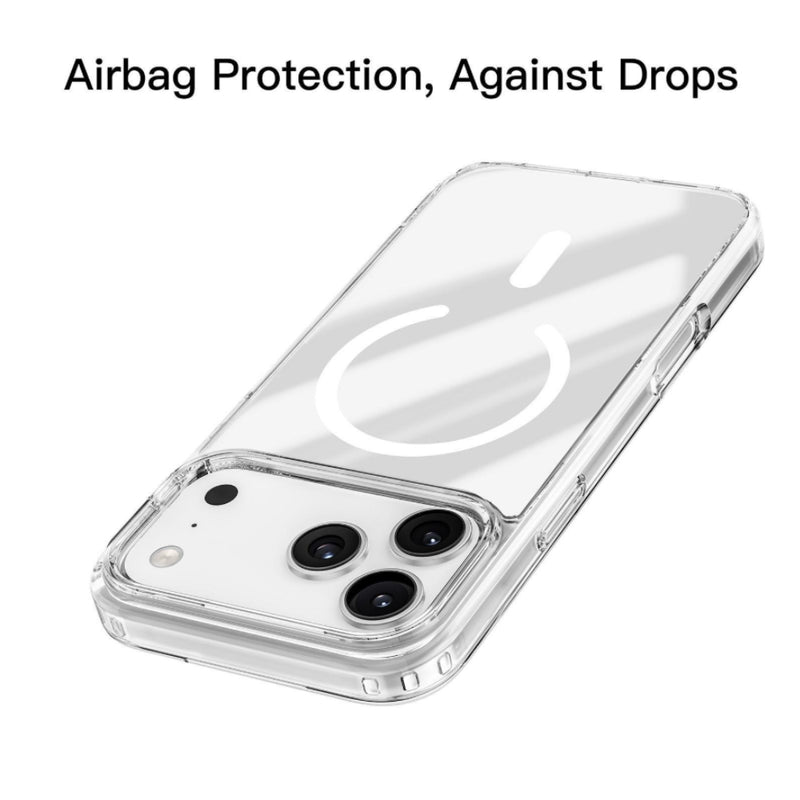 Chargez l'image dans la visionneuse de la galerie, Apple iPhone 18 Pro Max - Transparent Magnetic Wireless Charging Case
