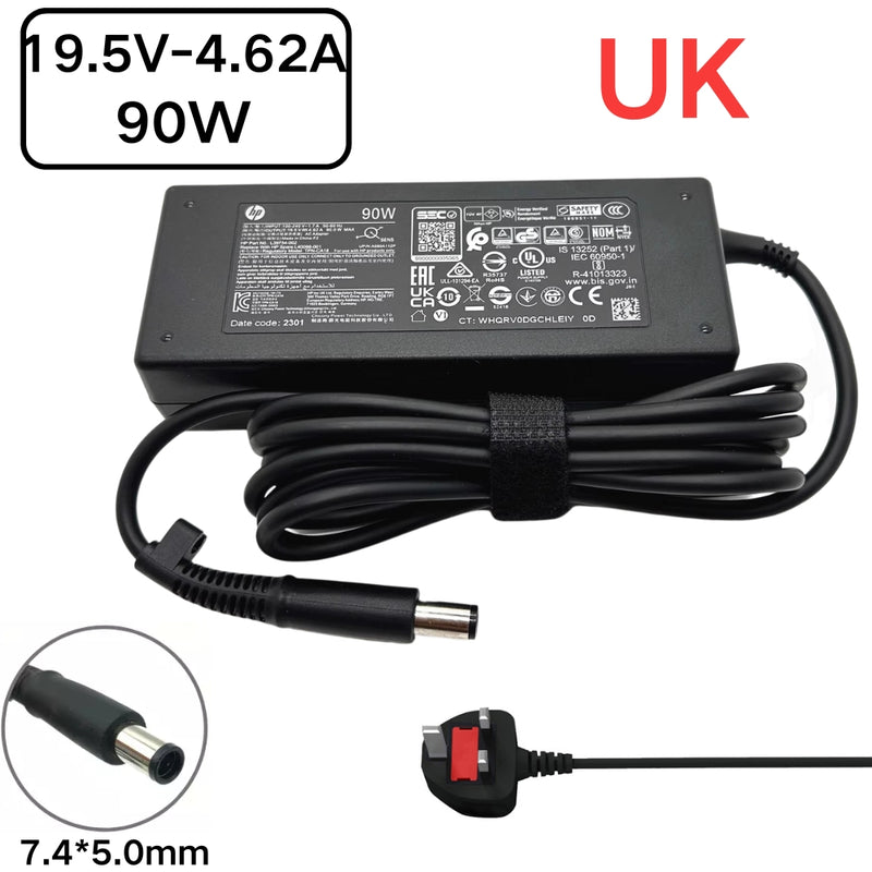 Load image into Gallery viewer, [19.5V-4.62A/90W][7.4*5.0] HP All-in-One 24 Laptop AC Power Supply Adapter Charger
