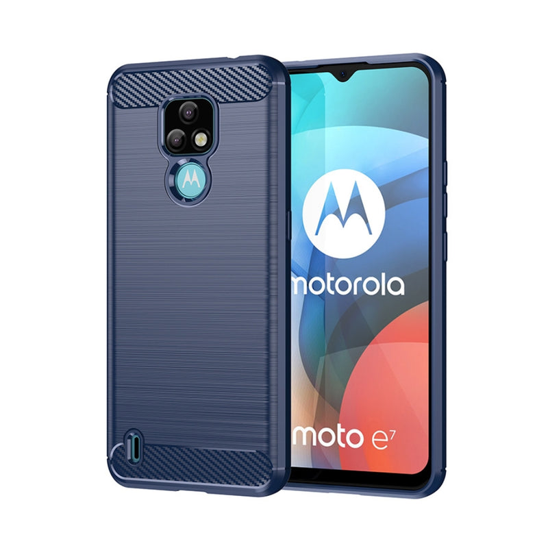 Load image into Gallery viewer, Motorola Moto E7 Plus - Heavy Duty Rugged Anti Knock Back Cover
