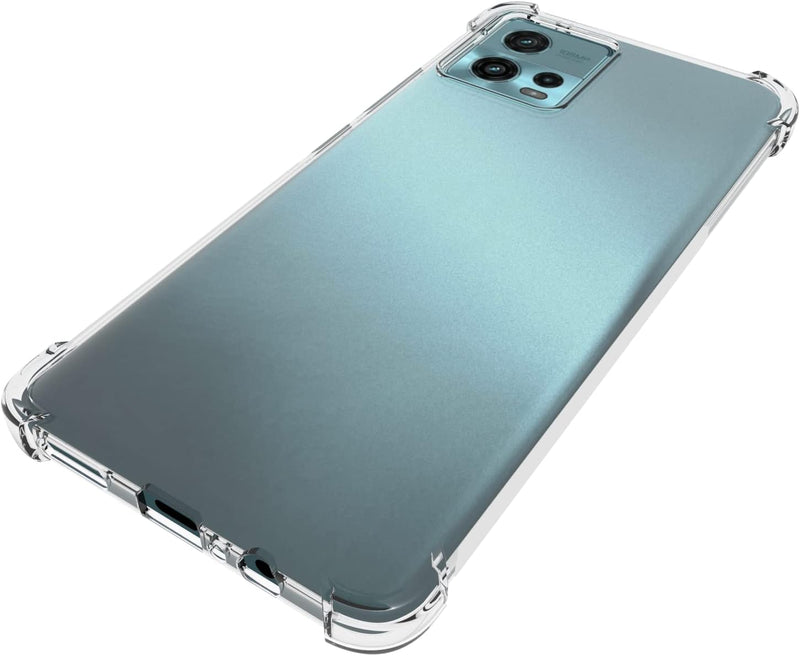 Cargue la imagen en el visor de la galería, Motorola Moto G72 - AirPillow Cushion Transparent Soft Clear TPU Four Corners Protective Case - Polar Tech Australia
