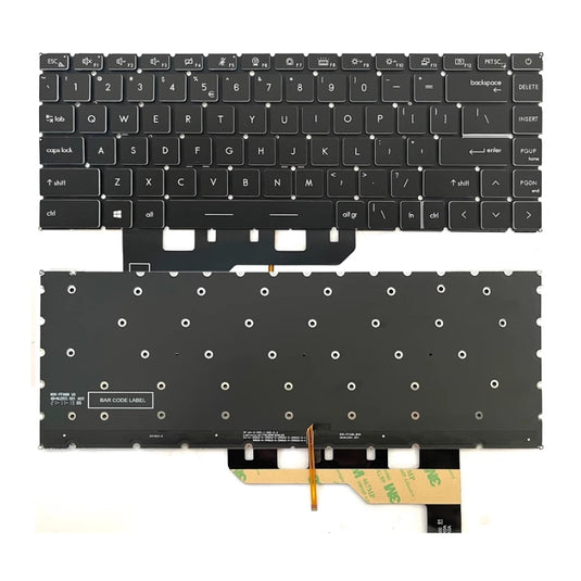 MSI GS66 Stealth GE66 Raider GP66 & Stealth 15M MS-1541 MS-1551 MS-1562 MS-1563 MS-1571 Series - Laptop Keyboard With Backlit US Layout