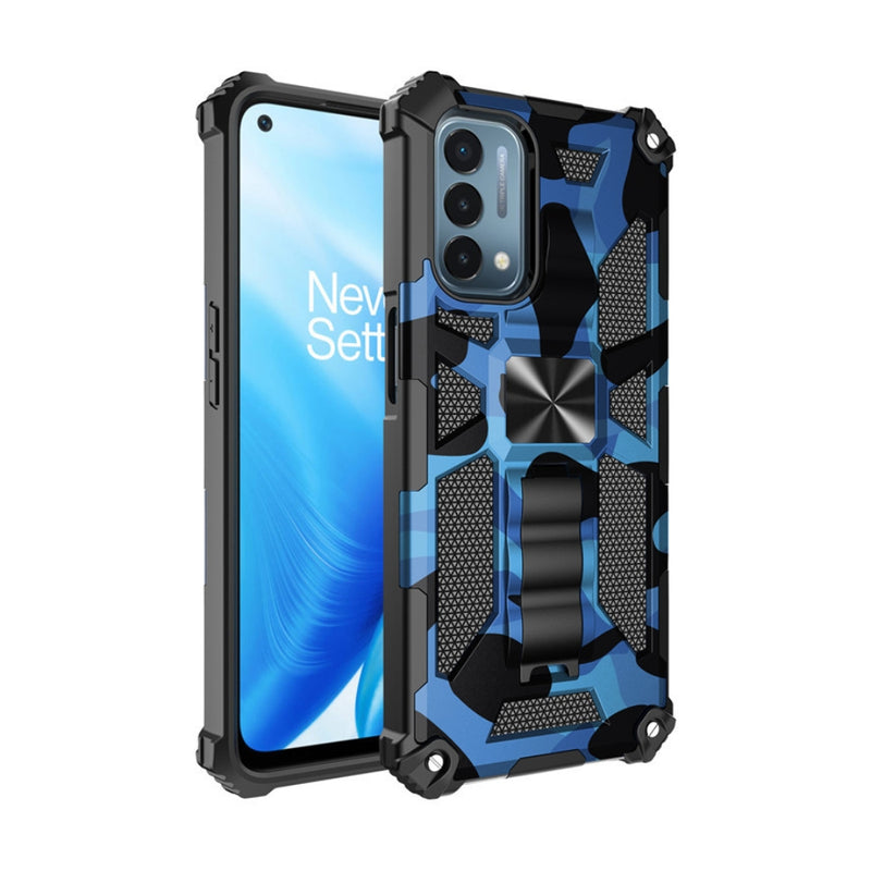 Chargez l&#39;image dans la visionneuse de la galerie, OPPO A54 5G / A74 5G - Camouflage Armor Shockproof TPU + PC Magnetic Protective Case with Holder - Polar Tech Australia
