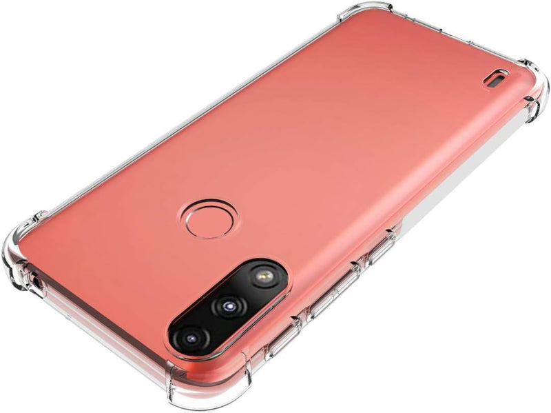 Chargez l&#39;image dans la visionneuse de la galerie, Motorola Moto E7 i Power / E7 Power - AirPillow Cushion Transparent Soft Clear TPU Four Corners Protective Case - Polar Tech Australia
