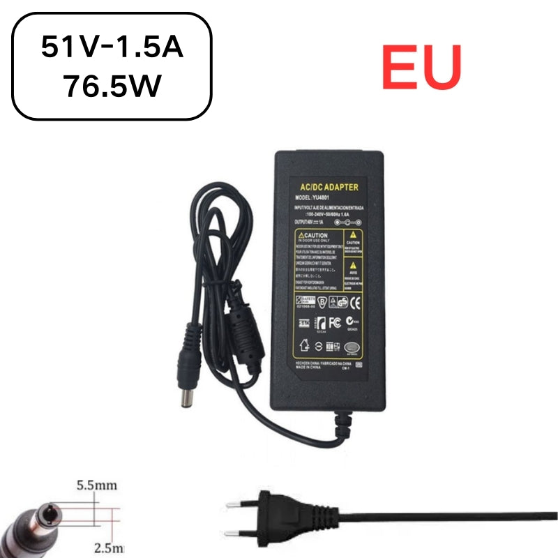 Load image into Gallery viewer, [51V-1.5A][5.5x2.5] Universal Computer/Monitor/CCTV POE Switch - Power Supply Adapter Wall Charger - Polar Tech Australia
