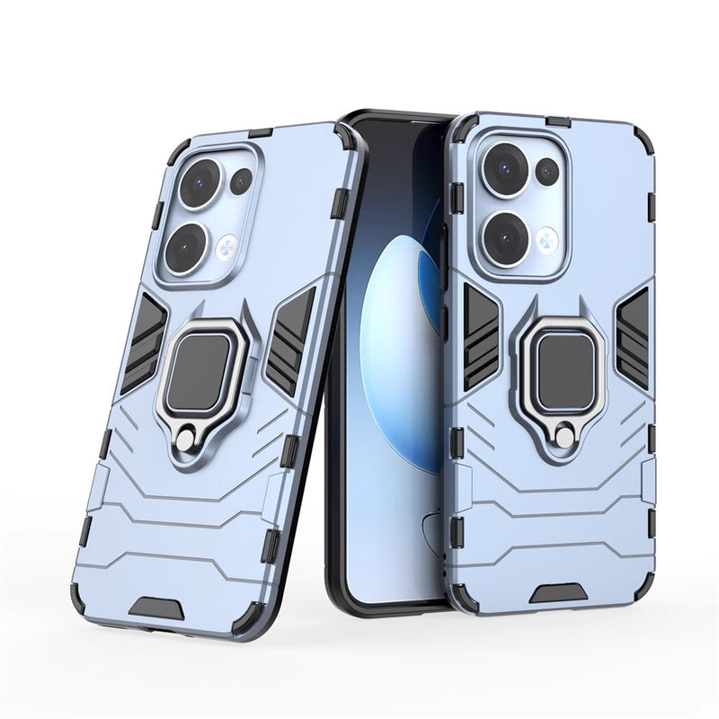 Load image into Gallery viewer, OPPO Reno13 Pro 5G (CPH2697) - Heavy Duty Armor Case With Ring Holder Stand - Polar Tech Australia
