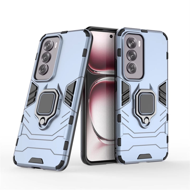 Cargue la imagen en el visor de la galería, OPPO Reno12 Pro 5G (CPH2629) - Heavy Duty Armor Case With Ring Holder Stand - Polar Tech Australia
