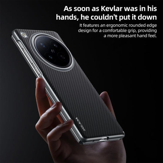 OPPO Find N6 - Kevlar Texture PC Shockproof Phone Case - Polar Tech Australia