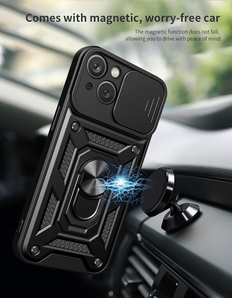 Load image into Gallery viewer, [Magnetic Ring Kickstand][Camera Cover] Motorola Moto Edge 40Pro/Edge Plus 2023/X40/X40 Pro - Shield Shockproof Rugged Heavy Duty Case - Polar Tech Australia
