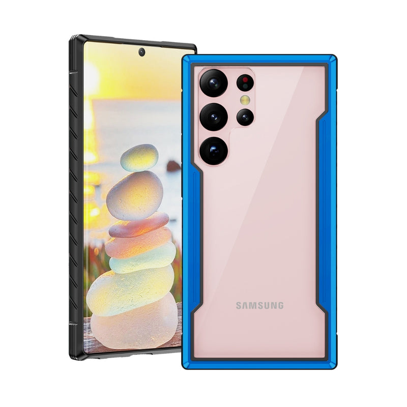 Load image into Gallery viewer, Samsung Galaxy S25 Plus 5G (SM-S936) - Clear PC Back + Soft TPU with Metal Frame Protective Case
