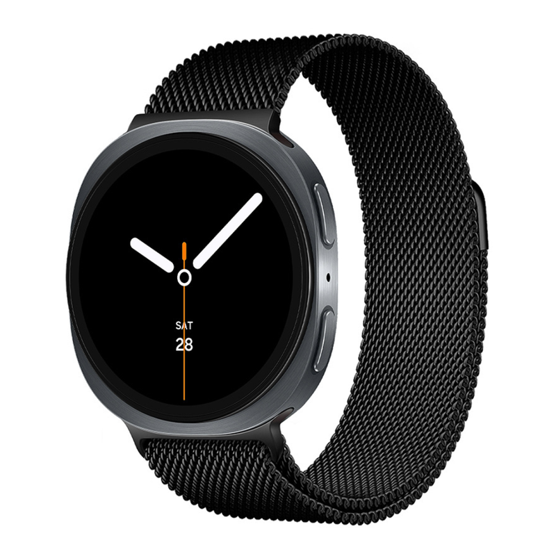 Cargue la imagen en el visor de la galería, Samsung Galaxy Watch8 Stainless Steel Milanese Loop Magnet Magic Watch Band Strap - Polar Tech Australia
